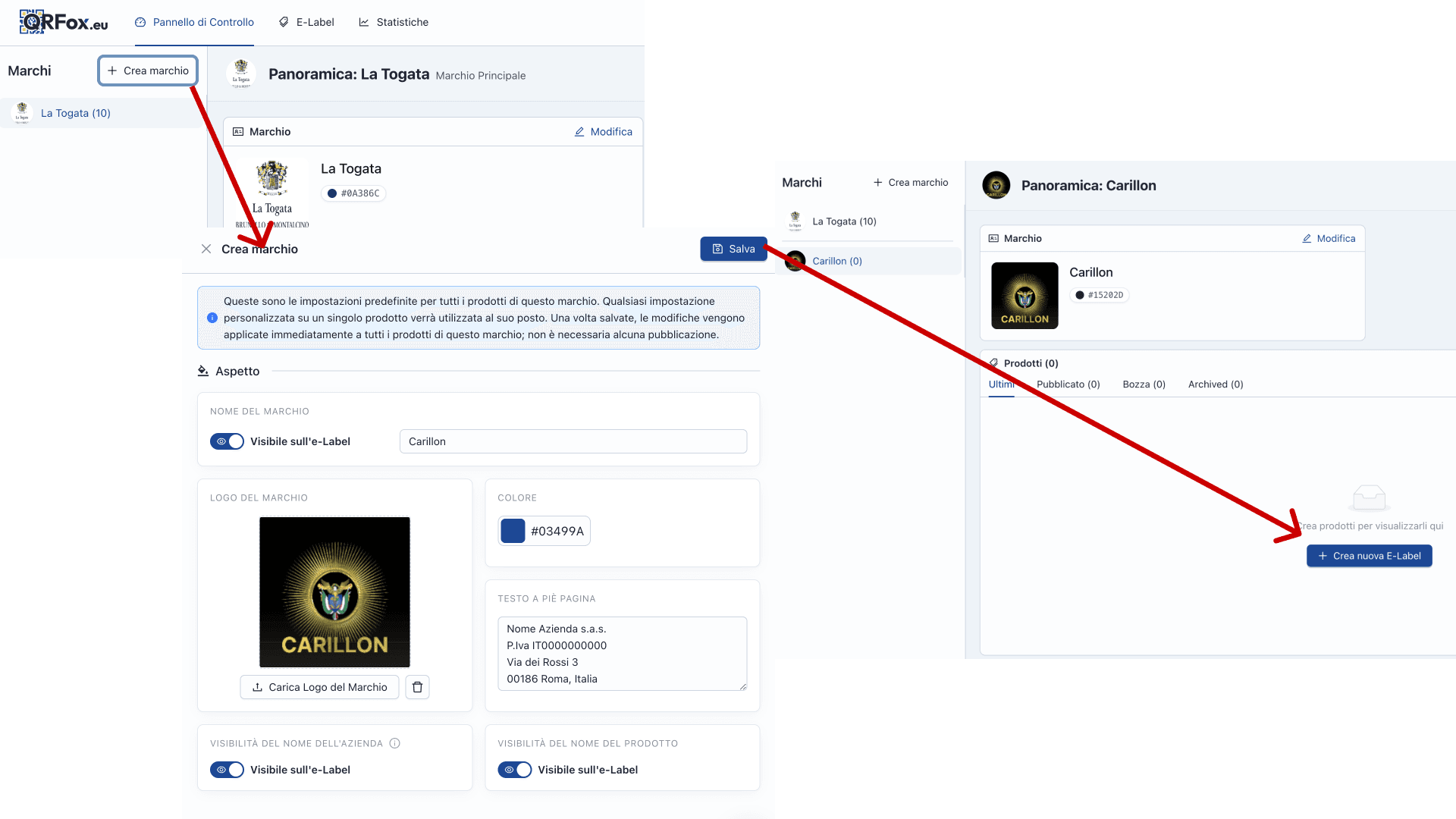 Multi-Brand Feature: Easily Manage Multiple Brands from a Single QRFox.eu Account