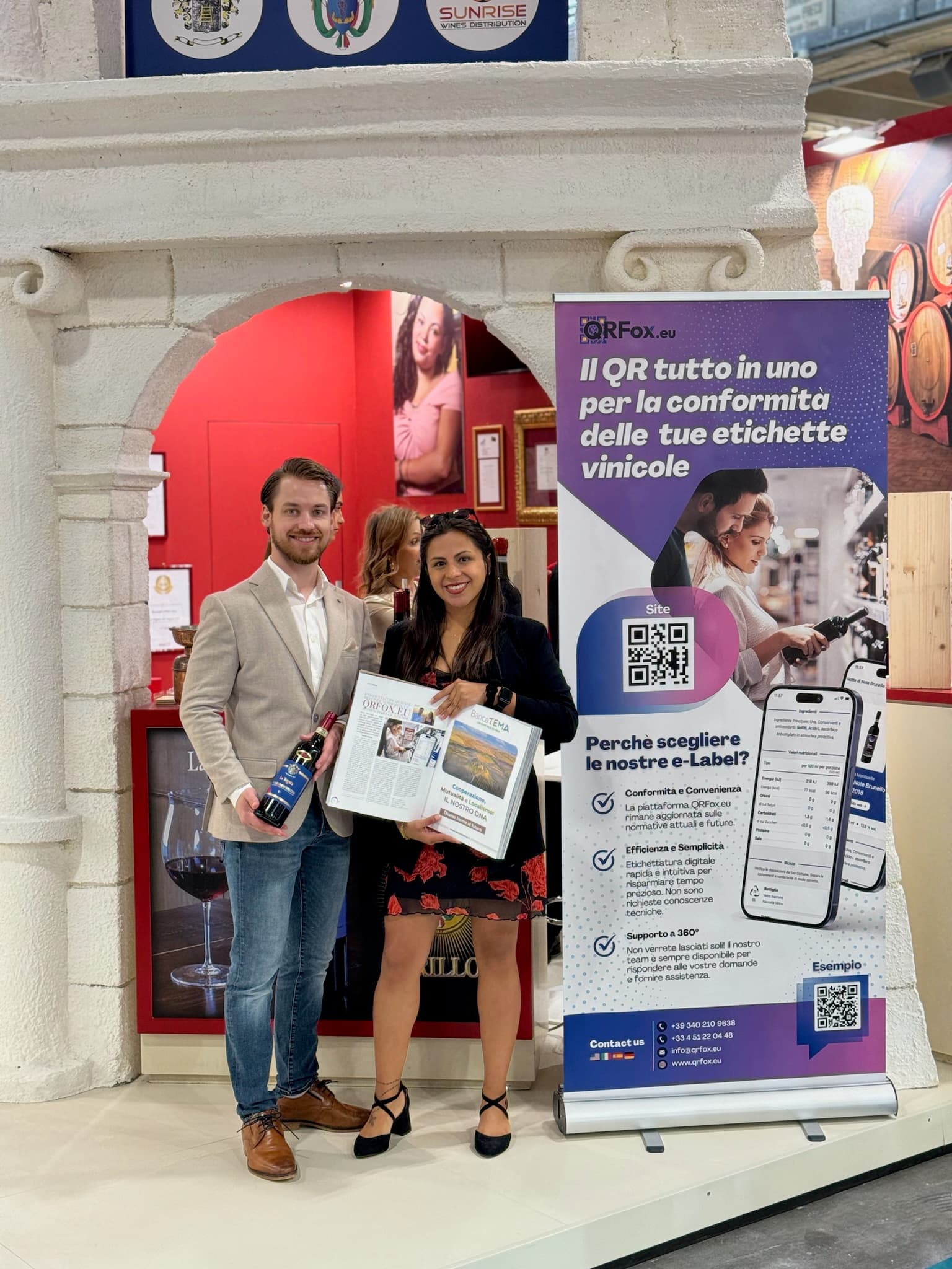 QRFox.eu - The smart e-Label at Vinitaly 2024